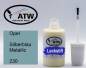 Preview: Opel, Silberblau Metallic, 230: 20ml Lackstift, von ATW Autoteile West.